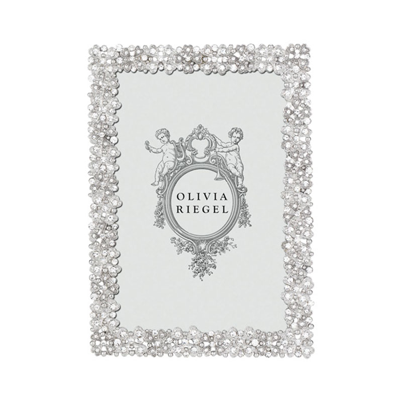 Olivia Riegel Silver Evie Frame, 4x6