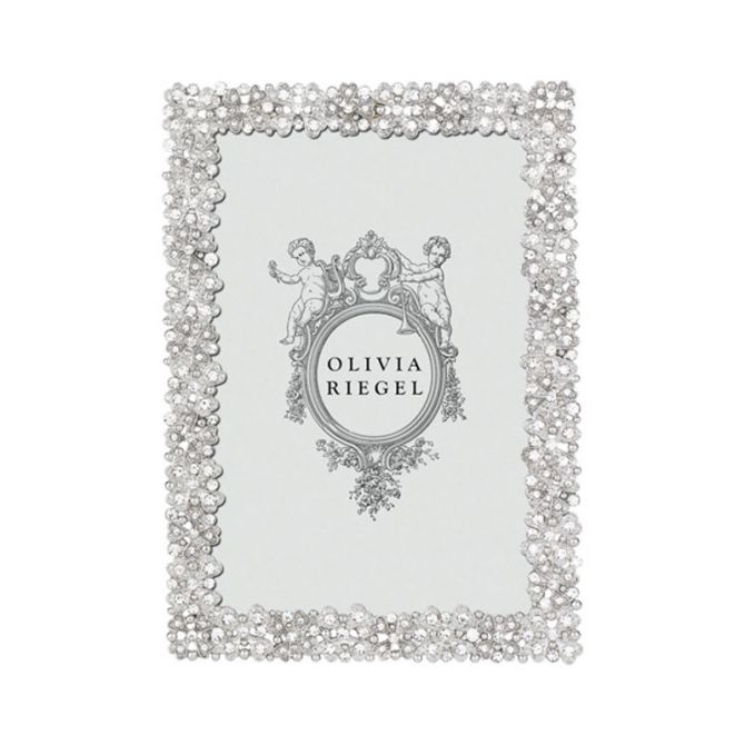 Olivia Riegel Silver Evie Frame, 4x6