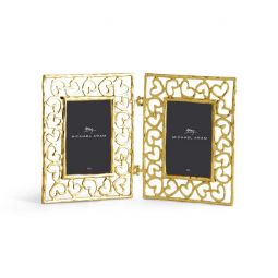 Image for Michael Aram Heart Hinged Gold Frame, 2x3