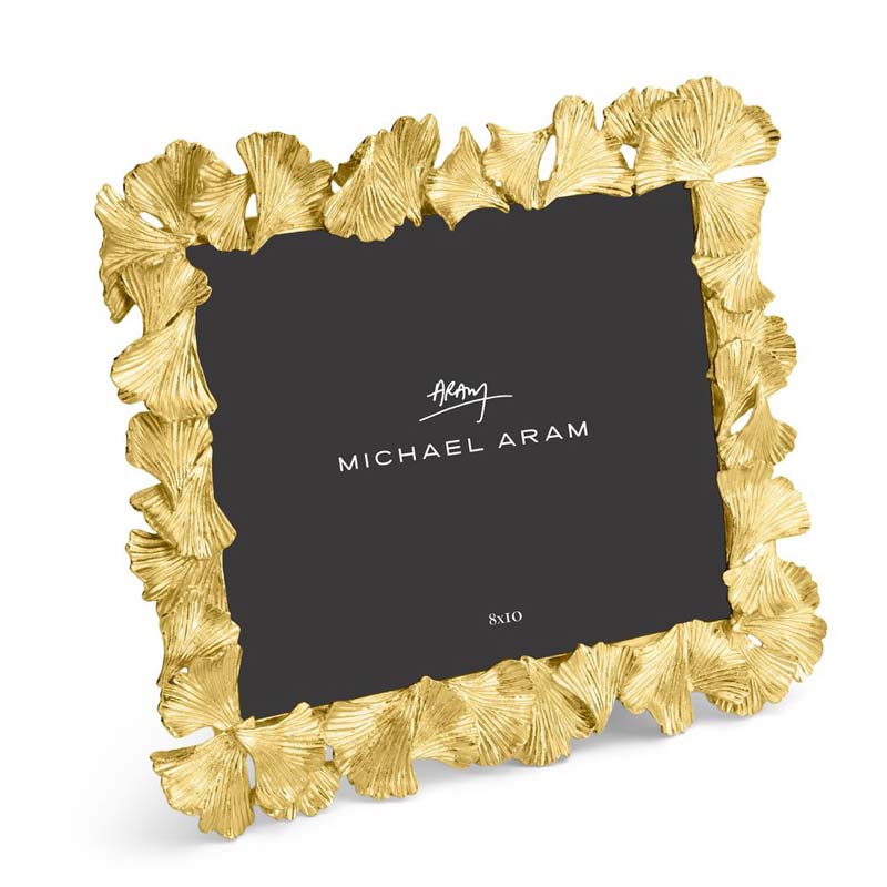 Michael Aram Golden Ginkgo Frame, 8x10