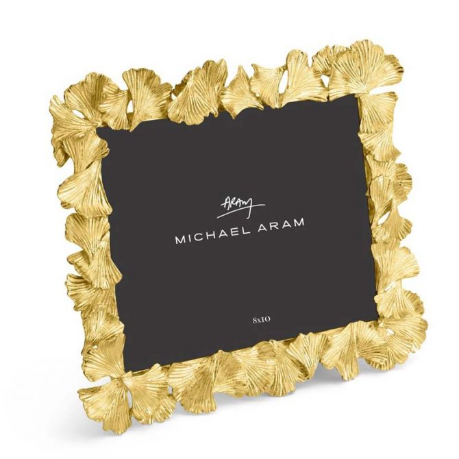Golden Ginkgo Frame – Michael Aram