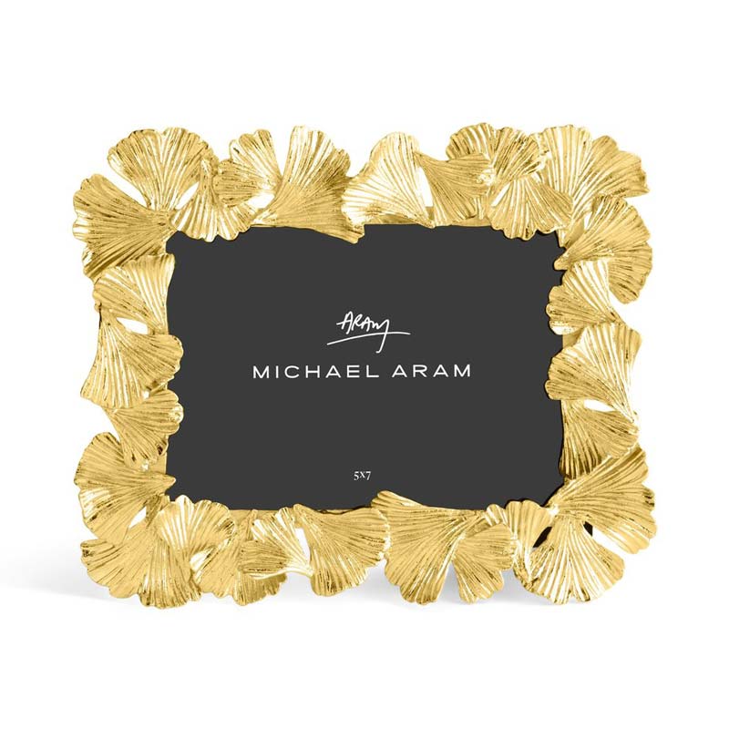 Michael Aram Golden Ginkgo Frame, 5x7