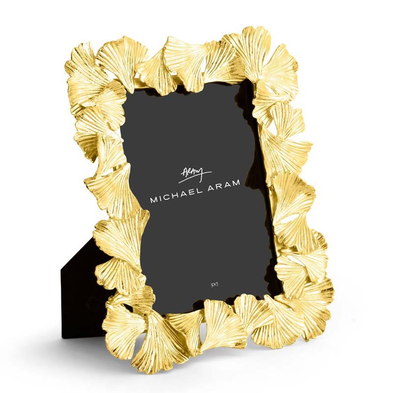 Michael Aram Golden Ginkgo Frame, 5x7