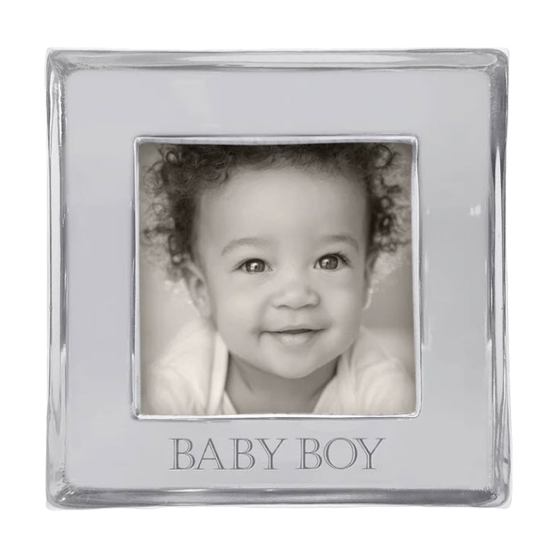 Mariposa Baby Boy Signature Frame, 4x4