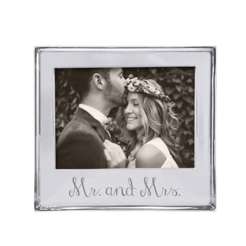 Mariposa Mr. & Mrs. Signature Frame, 5x7