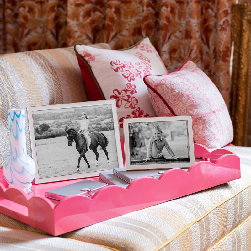 Addison Ross White Enamel Picture Frame, 8x10