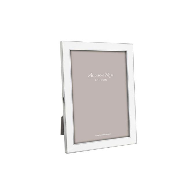 Addison Ross White Enamel Picture Frame, 4x6