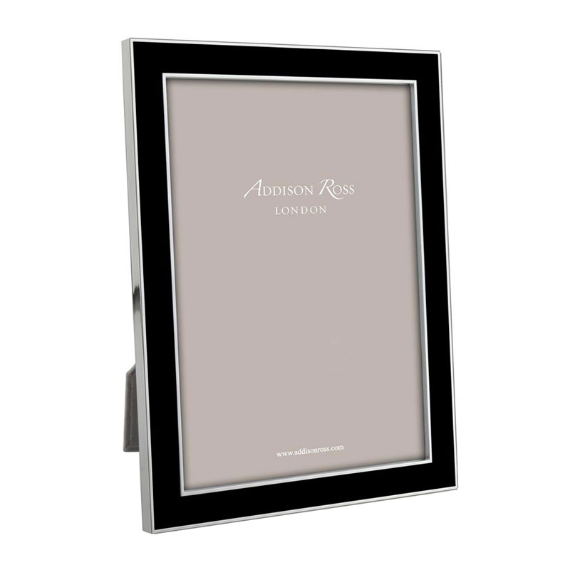 Addison Ross Black Enamel Picture Frame, 8x10