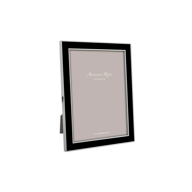Addison Ross Black Enamel Picture Frame, 4x6