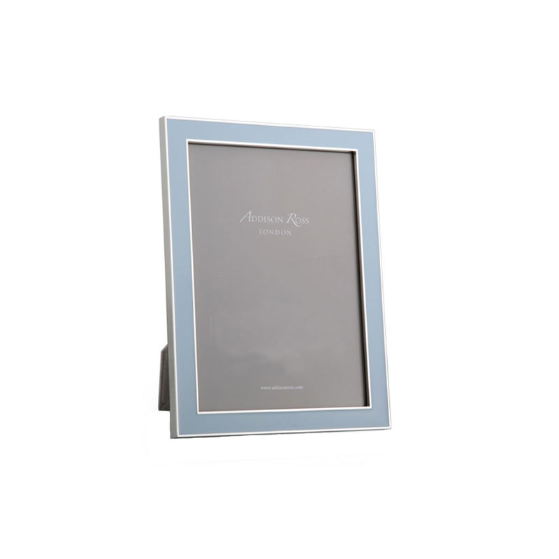 Addison Ross Powder Blue Enamel Picture Frame, 4x6 FR1162 Borsheims