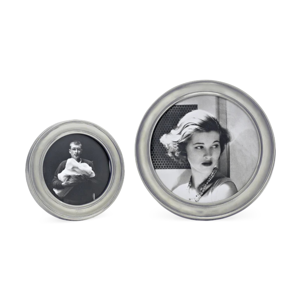 Match Lugano Round Frame, Large