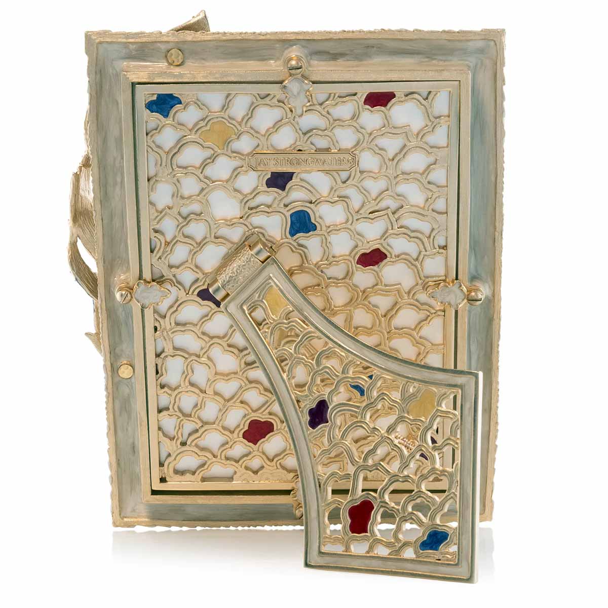 Jay Strongwater Asa Feather Frame, 5x7