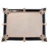 Jay Strongwater Geraldine Art Deco 5x7 Frame, Black Onyx