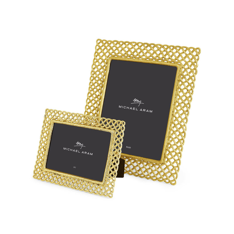 Michael Aram Love Knot Gold Tone Frame, 5x7