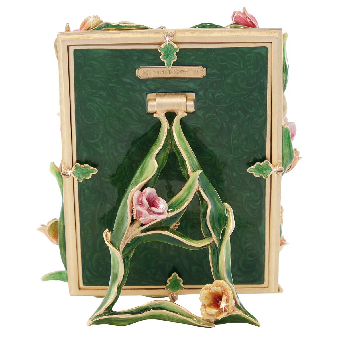 Jay Strongwater Evelyn Tulip 5x7 Frame, Bouquet