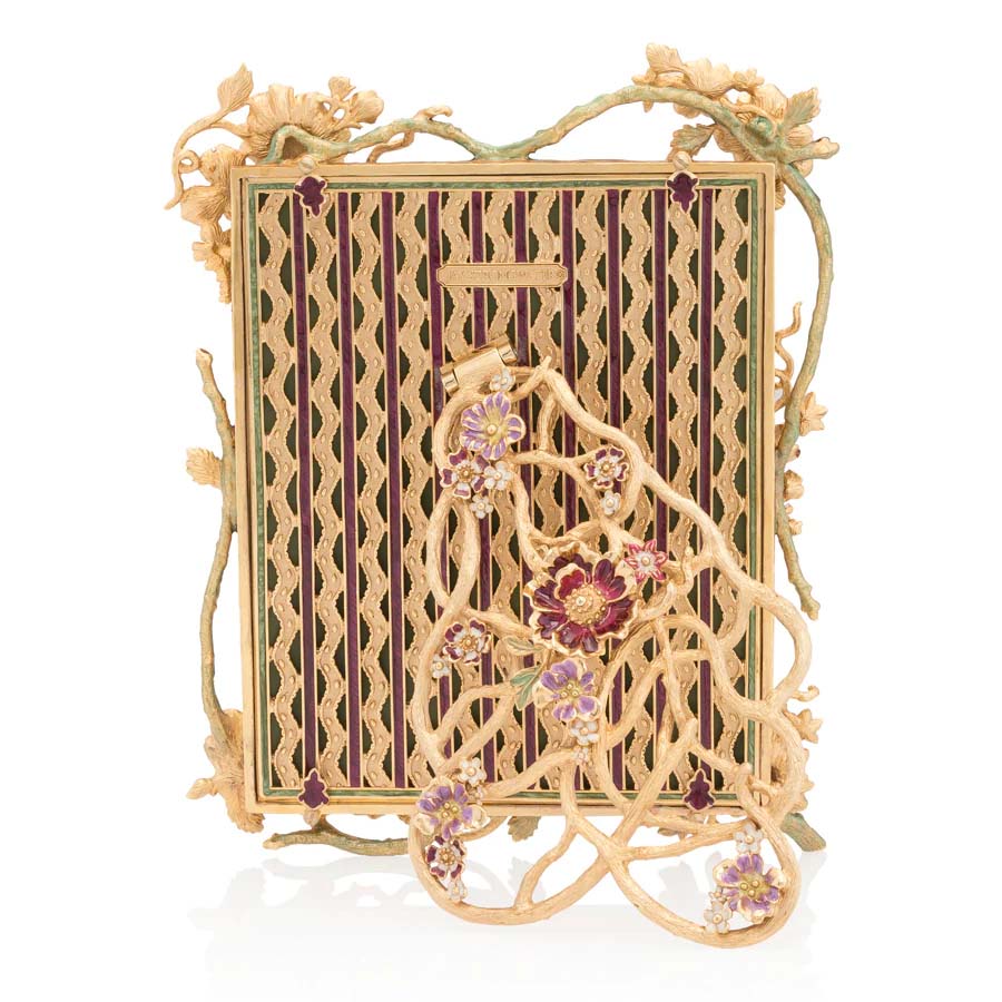 Jay Strongwater Delilah Floral Branch 8x10 frame, Bouquet