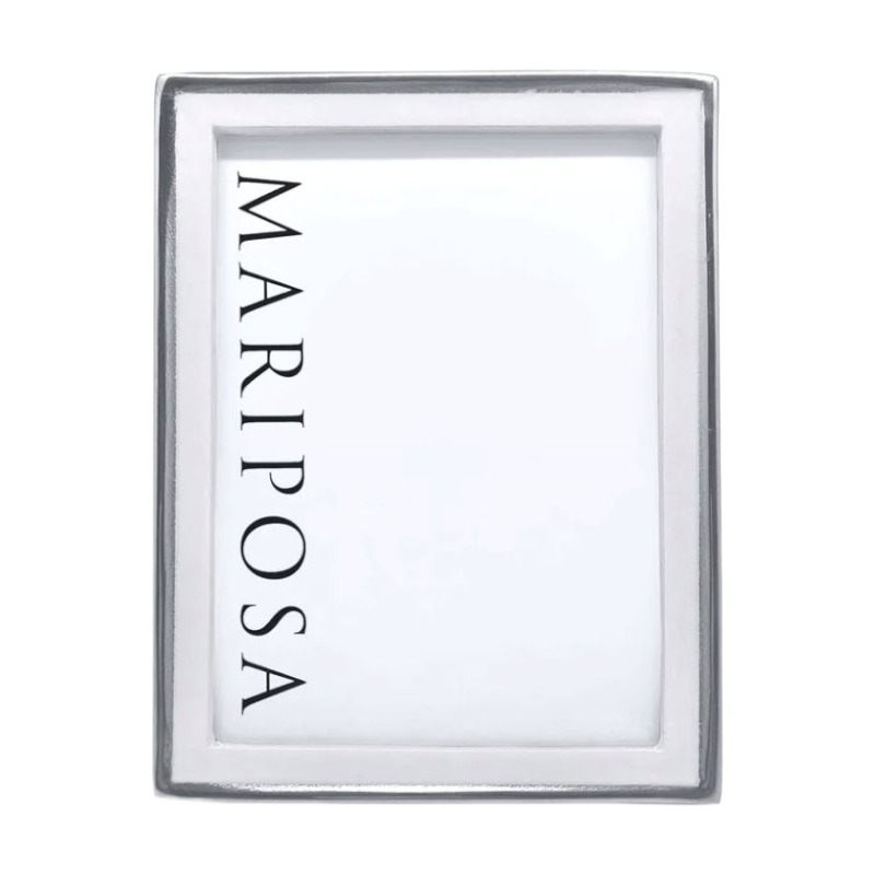 Mariposa Signature White Frame, 5x7