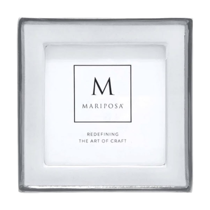 Mariposa Signature White Frame, 4x4