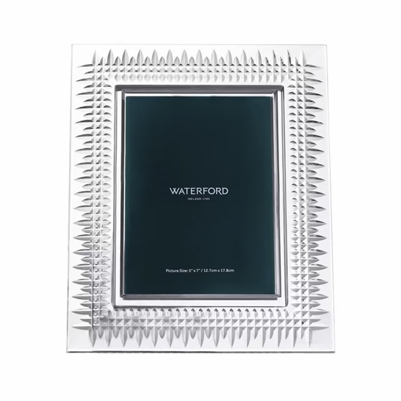 Waterford Lismore Diamond Picture Frame, 5x7
