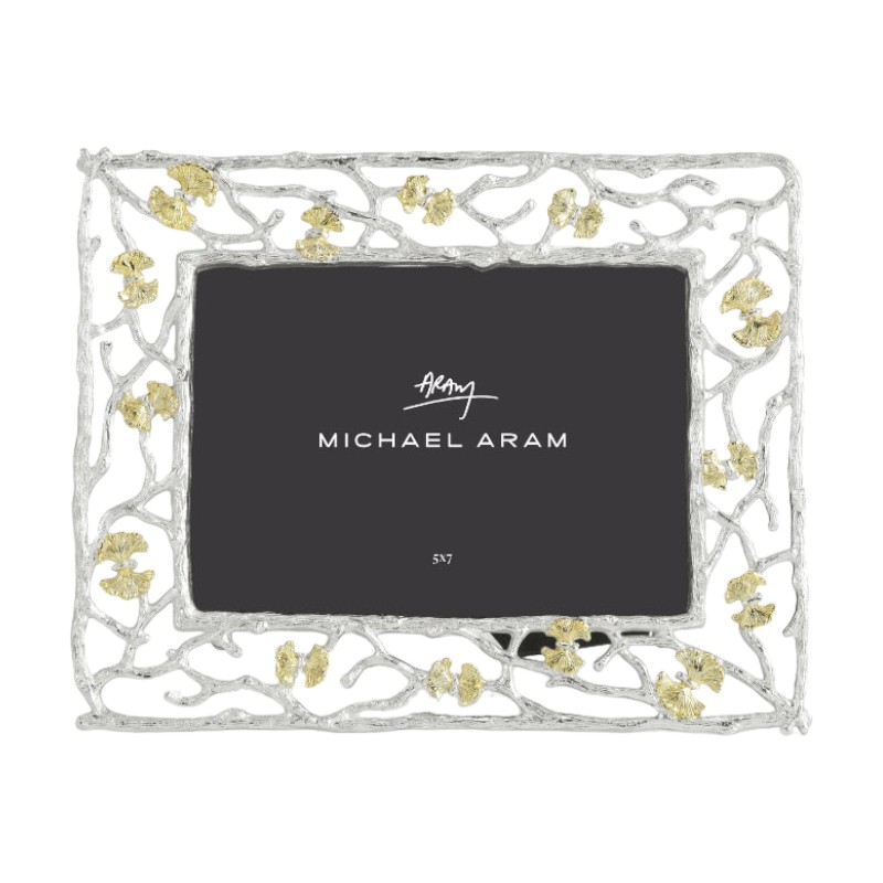 Michael Aram Butterfly Ginkgo Luxe Frame, 5x7