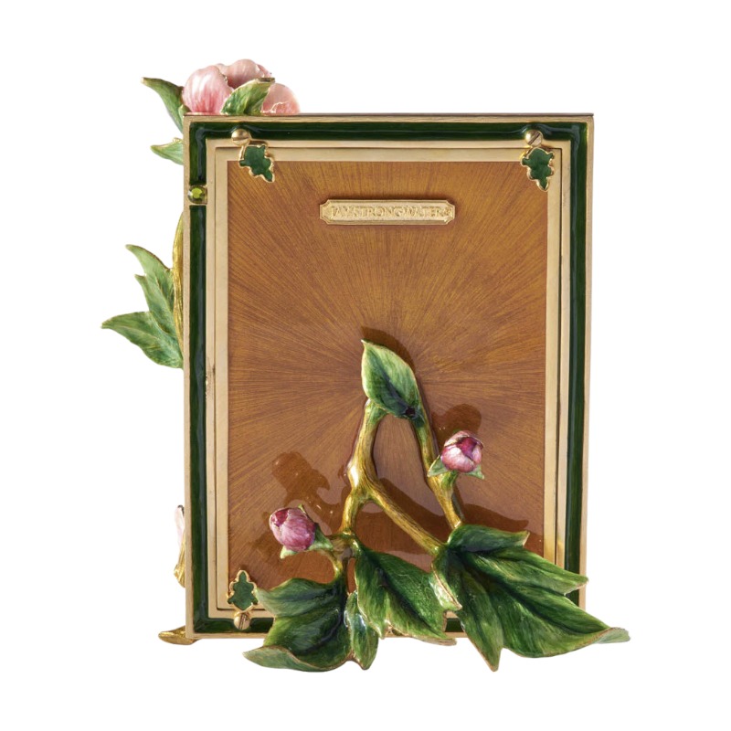 Jay Strongwater Cindy Peony Frame, 5x7