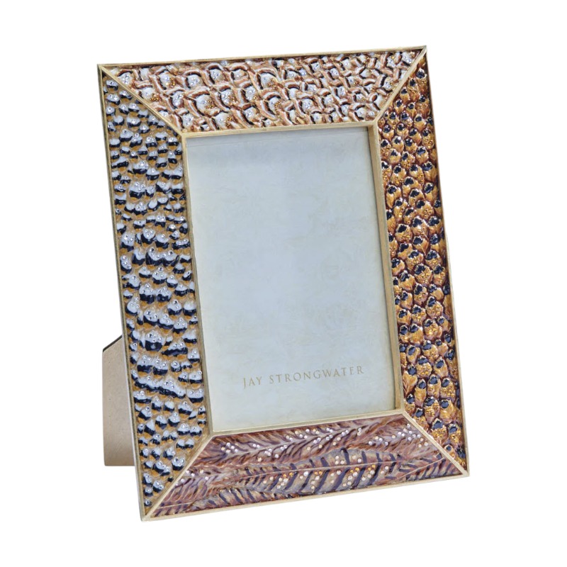 Jay Strongwater Henry Natural Pheasant Frame, 5x7 SPF5897252 Borsheims