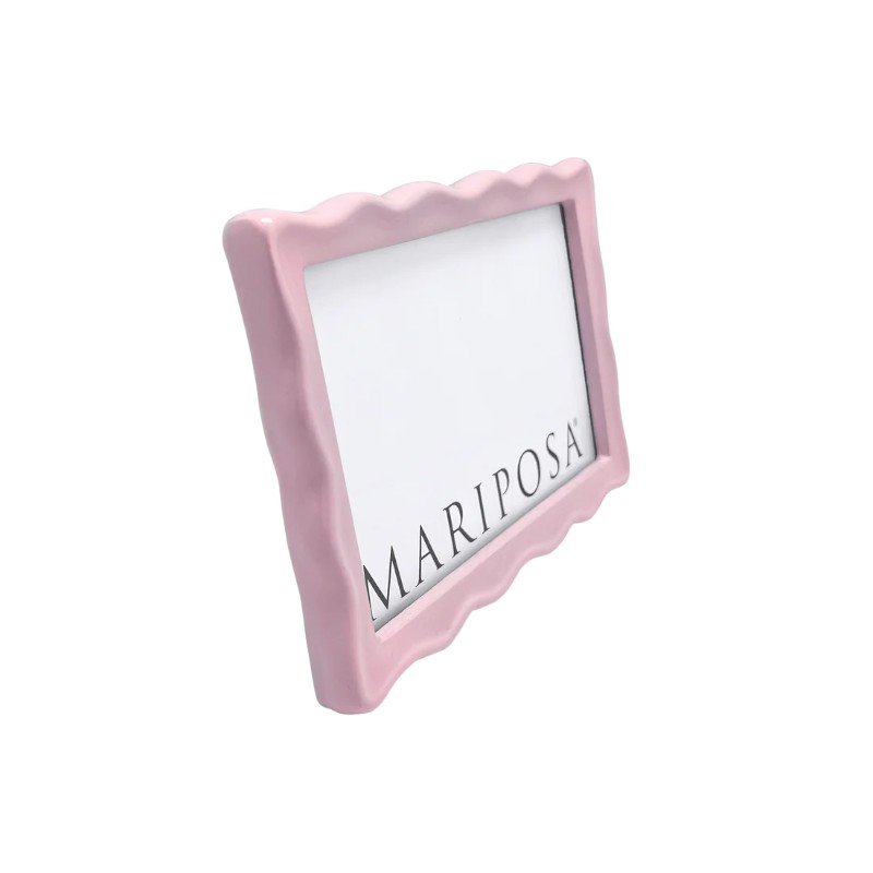 Mariposa Wavy 4x6 Frame, Pink