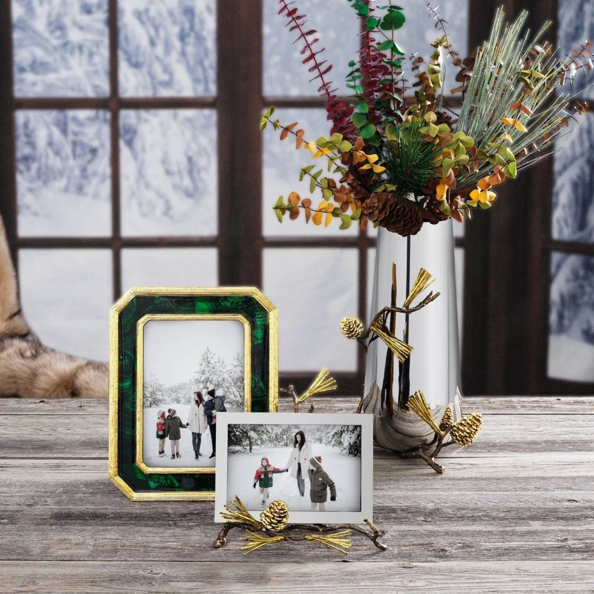 Michael Aram Pine Cone Easel Frame, 4x6