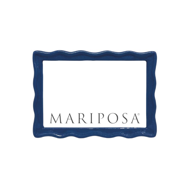 Mariposa Wavy 4x6 Frame, Blue