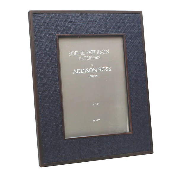 Addison Ross Midnight Rattan Frame, 5x7