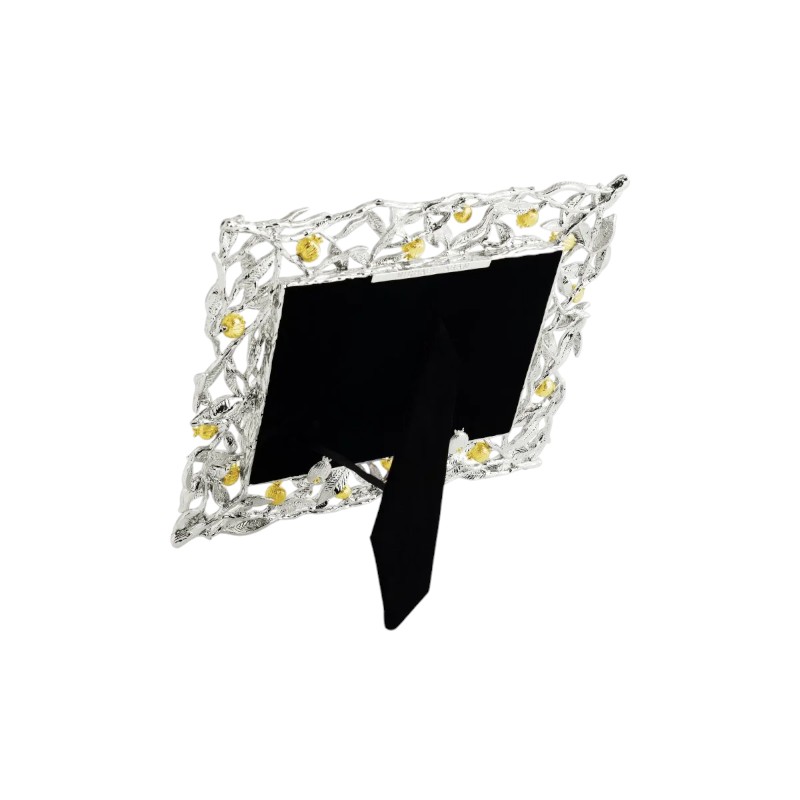 Michael Aram Pomegranate Silver and Yellow Gold Frame, 5x7