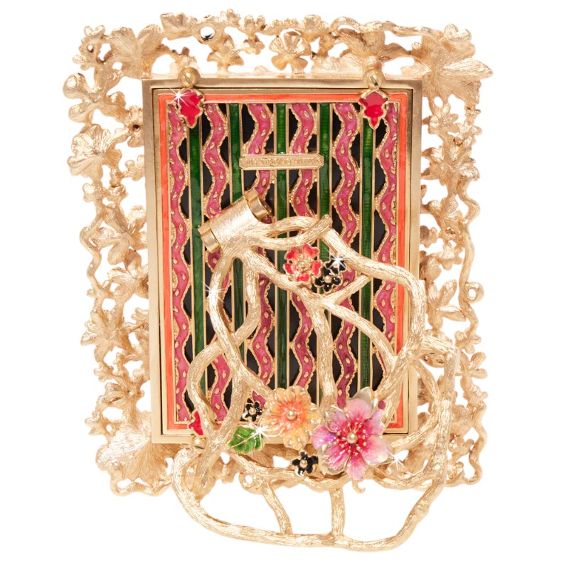 Jay Strongwater Leartes Night Bloom Frame, 4x6