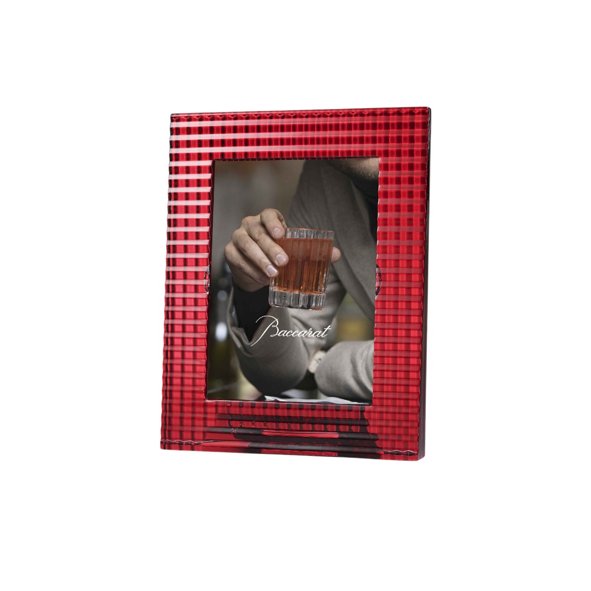 Baccarat Eye Photo Frame, Red