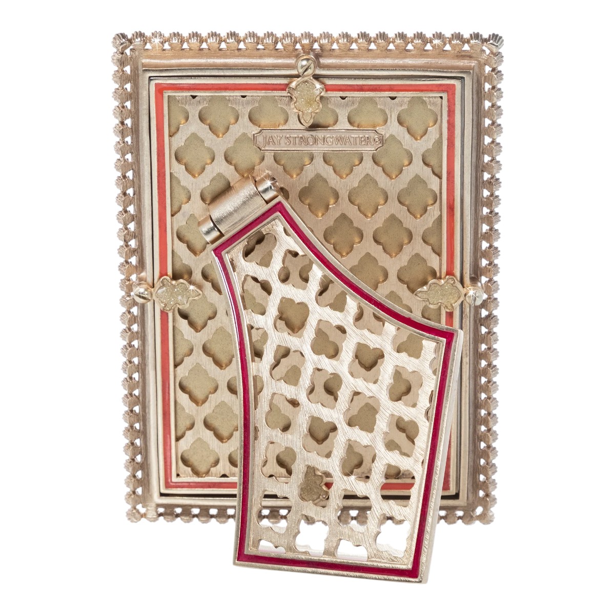 Jay Strongwater Lorraine Stone Edge Pop Frame, 4x6