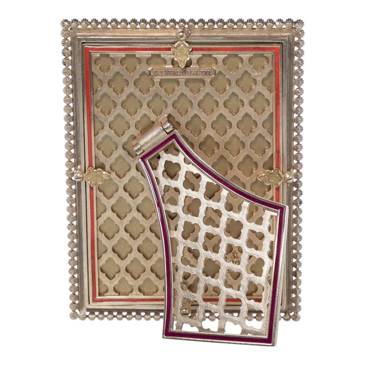 Jay Strongwater Lucas Stone Edge Pop Frame, 5x7