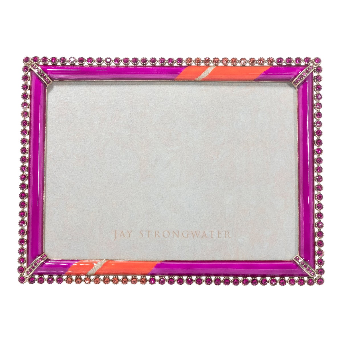 Jay Strongwater Lucas Stone Edge Pop Frame, 5x7