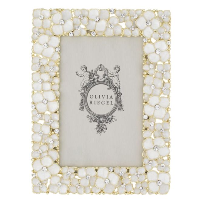 Olivia Reigel Gold Plated Dogwood Frame, 4x6
