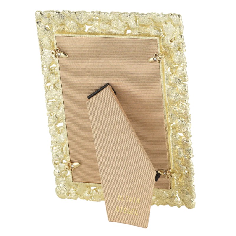Olivia Reigel Gold Plated Dogwood Frame, 4x6