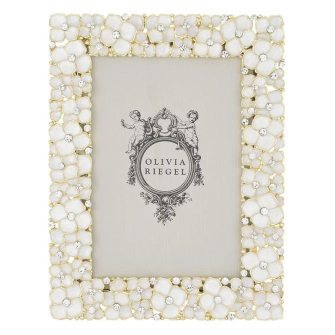 Olivia Reigel Gold Plated Dogwood Frame, 5x7