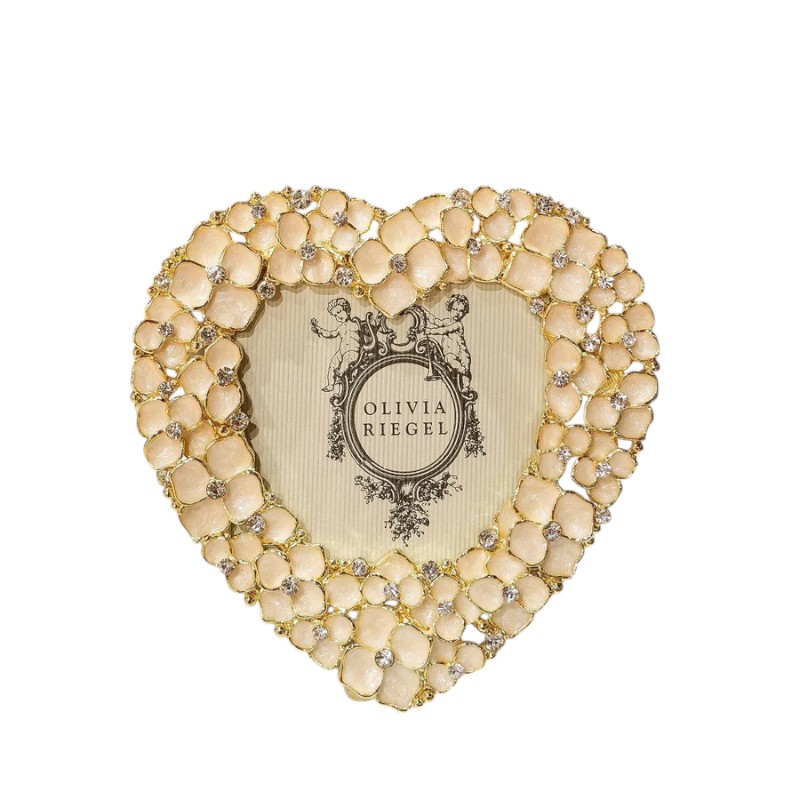 Olivia Reigel Dogwood Heart Frame, 3x3