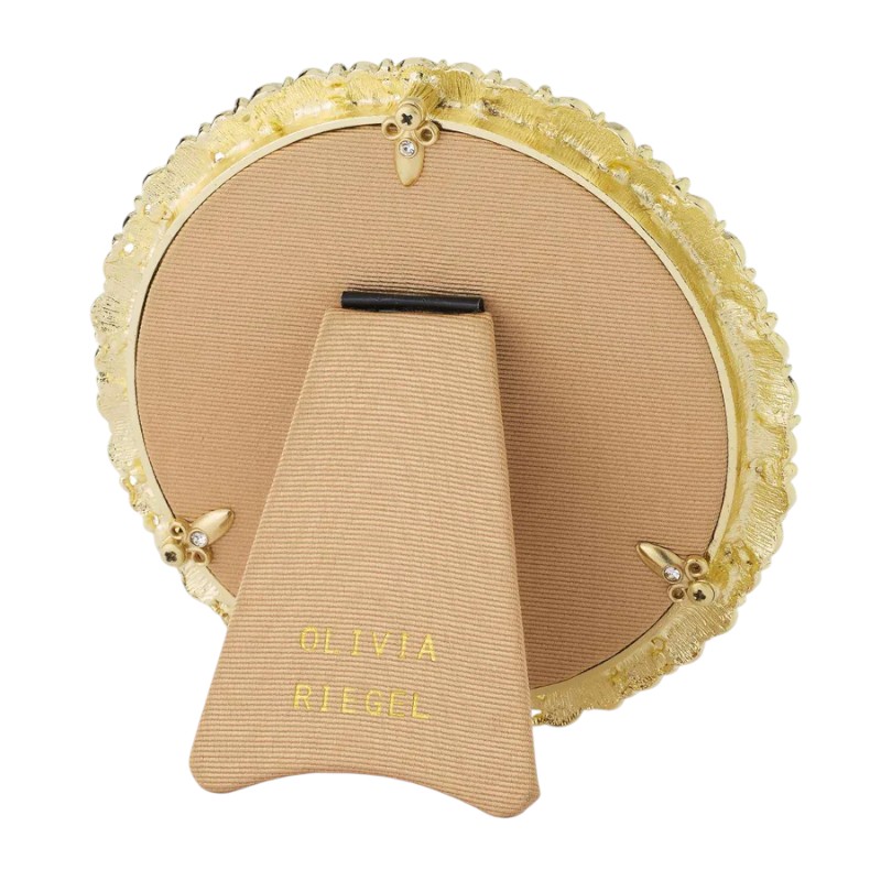 Olivia Reigel Palm Caravelle Round Frame, 4x5