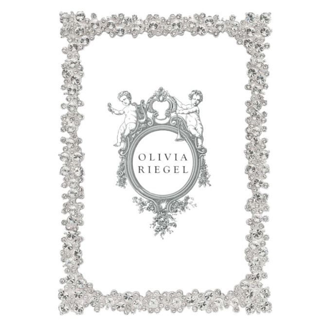 Olivia Reigel Silver Princess Frame, 4x6