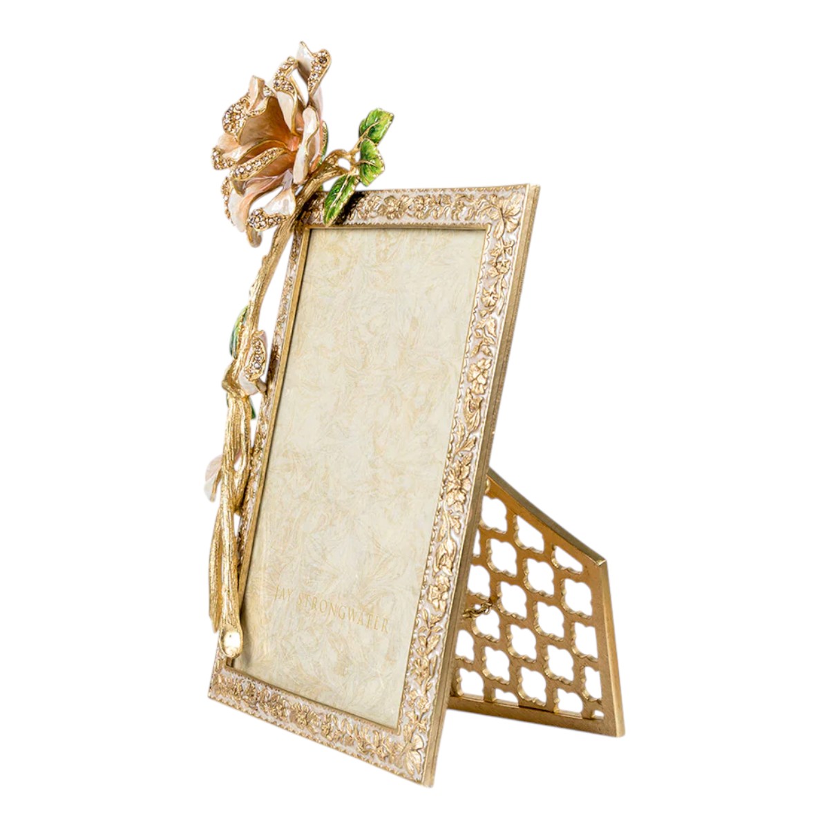 Jay Strongwater Rylee Rose Frame, 5x7