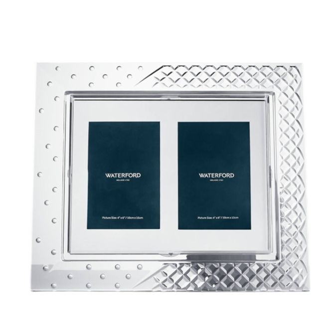 Waterford Celebrations Double Mount Frame, 8x10