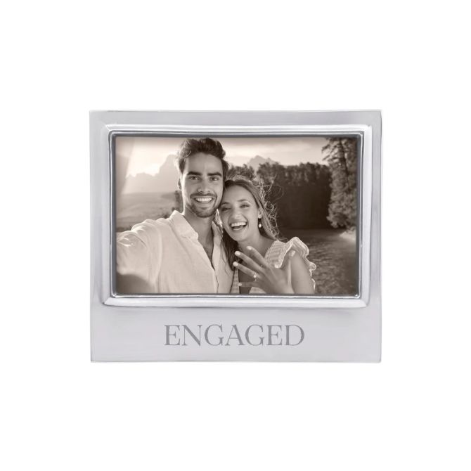 Mariposa Engaged Signature Frame, 4x6