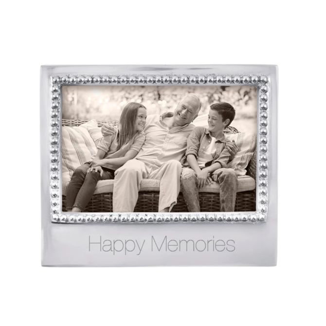 Mariposa Happy Memories Beaded Frame, 4x6