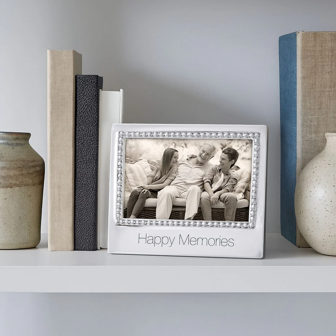 Mariposa Happy Memories Beaded Frame, 4x6