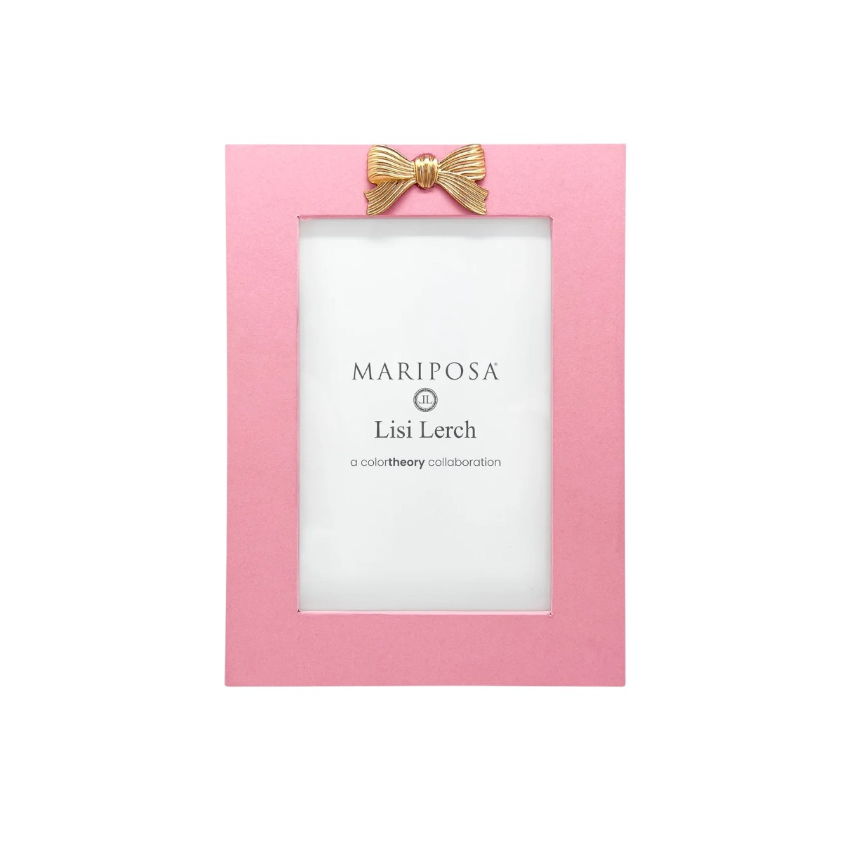 Mariposa Bow Pink Frame, 4x6