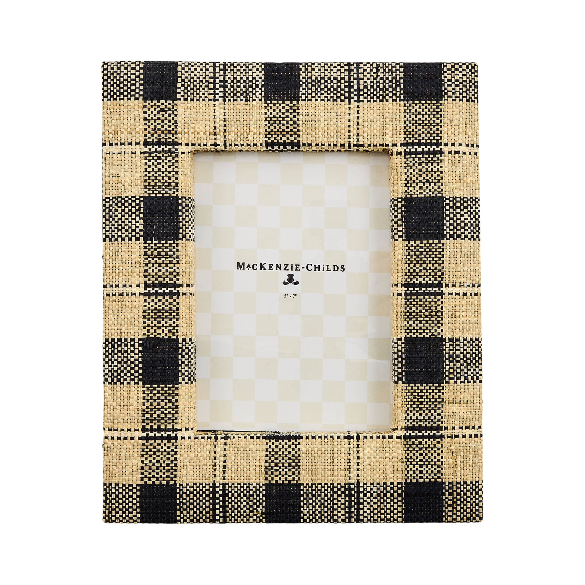 MacKenzie-Childs Mad For Plaid Frame, 5x7