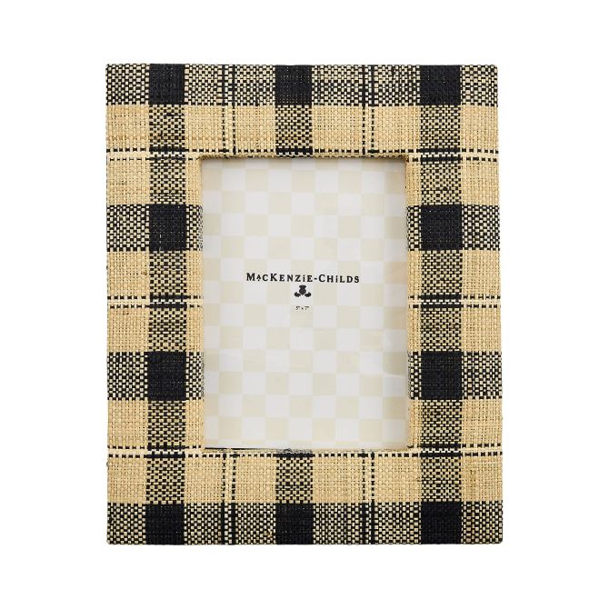 MacKenzie-Childs Mad For Plaid Frame, 5x7
